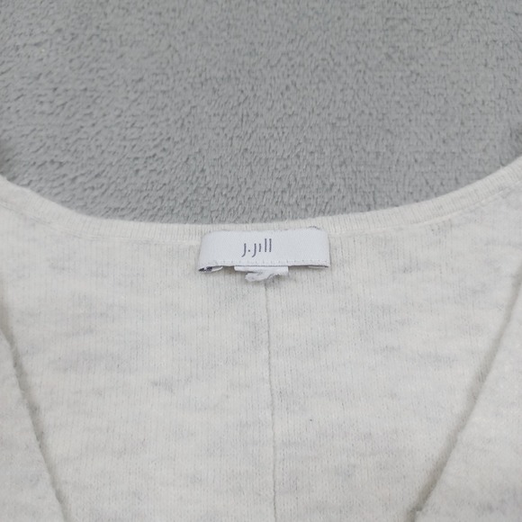J Jill Sweater Womens Large Knit Casual Preppy‎ Chic V Nec Pullover - Picture 4 of 7